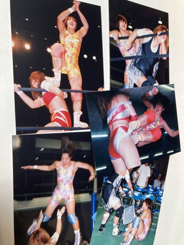 Women'S Professional Wrestling Raw Photo Sakie Hasegawa 5-Piece Set F/S-M501 fro