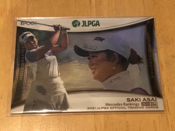 Saki Asai 21 Epoch Jlpga Holographic Insert F/S-M501 from japan Rare  Good condi