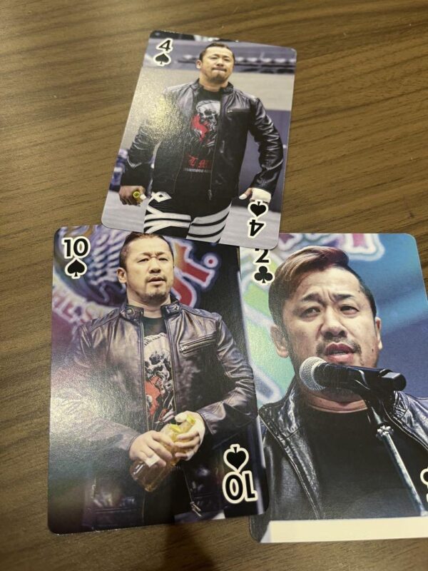 New Japan Pro Wrestling Special Playing Cards Kanamaru Yoshinobu 3 F/S-M503 from