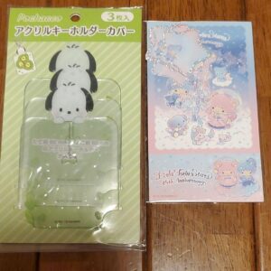 Sanrio Acrylic Holder Cover F/S-M501 from japan Rare  Good condition