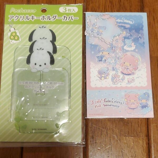 Sanrio Acrylic Holder Cover F/S-M501 from japan Rare  Good condition