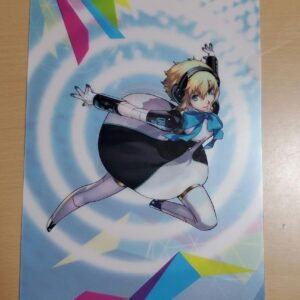 Persona 3 Dancing Moon Night Clear File Aigis F/S-M501 from japan Rare  Good con