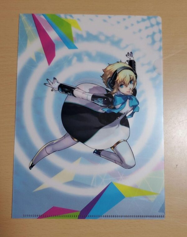 Persona 3 Dancing Moon Night Clear File Aigis F/S-M501 from japan Rare  Good con