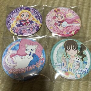 Wandaful Precure Twinkle Can Badge Set F/S-M501 from japan Rare  Good condition