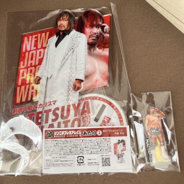 New Japan Pro Wrestling Shinnichi Premium Lottery F/S-M503 from japan Rare  Good