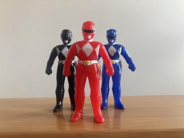 Dinosaur Sentai Zuranger Hero Candy Toy Soft Vinyl Doll Tyranno Ranger Set F/S-M