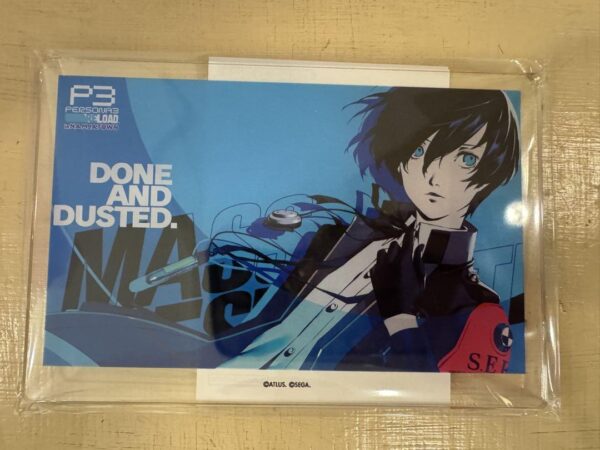 Mini Game A Prize Acrylic Board Persona 3 Reload Nanja Town F/S-M501 from japan