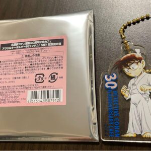 Detective Conan Serialization Anniversary Cafe Acrylic Keychain B F/S-M501 from