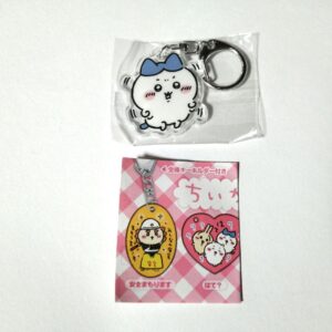 Chikawa Acrylic Keychain 7 Hachiware F/S-M501 from japan Rare  Good condition