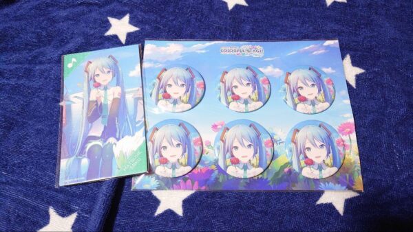 Proseca Hatsune Miku 4Th Anniversary Can Badge Set Of 6 F/S-M501 from japan Rare