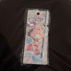 100 Yen Store Can Do Sanrio My Melody Plastic Bottle Cap F/S-M503 from japan Rar