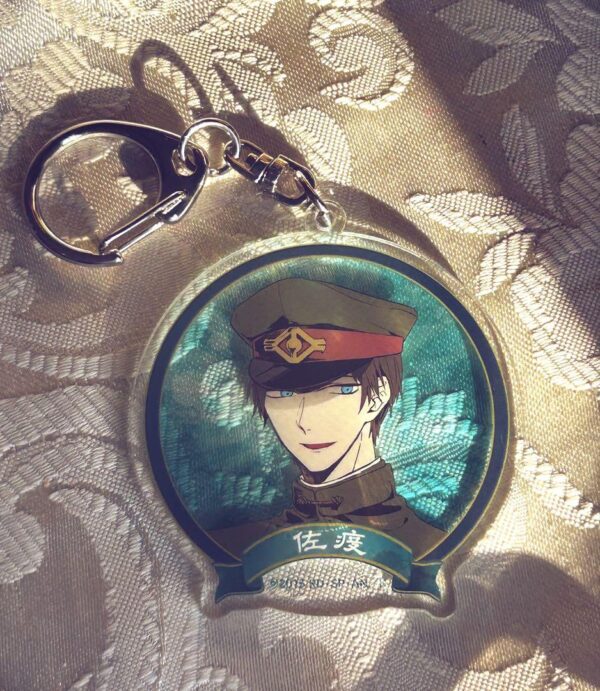 Gokuto Jihen Saki Acrylic Keychain F/S-M501 from japan Rare  Good condition