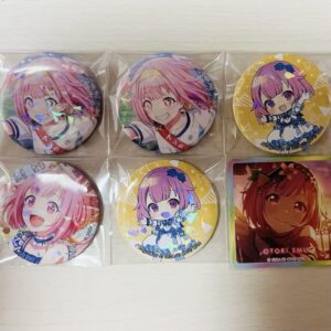 Proseca Otori Emu Hologram Can Badge Square Sticker Bulk Sale F/S-M501 from japa