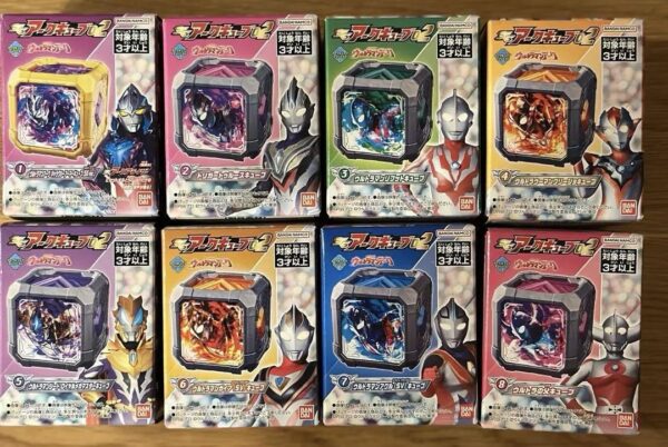 Complete Ultraman Ark Cube 02 8 Types Of Candy Toys Bandai F/S-M503 from japan R