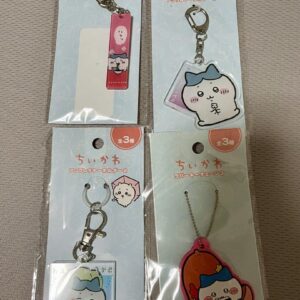 Chiikawa Hachiware Keychain Set 100 Yen Store Seria Can Do
