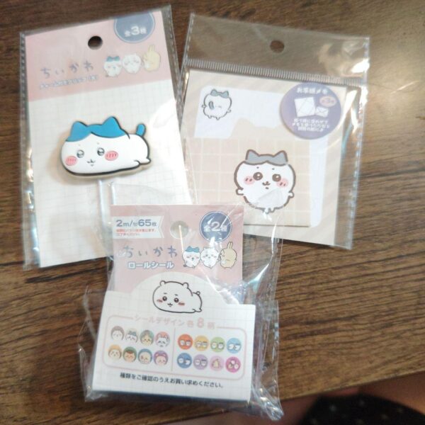 Chiikawa Hachiware 3 Pieces 100 Yen Store Can Do