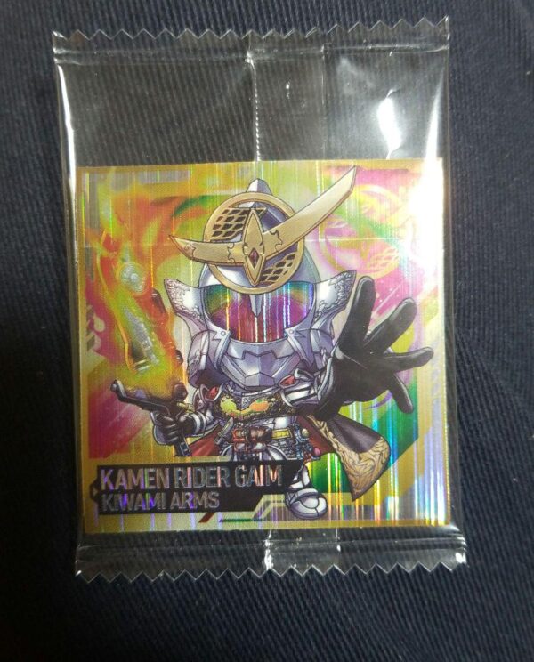 Kamen Rider Seal Wafer Sr Gaim F/S-M501 from japan Rare  Good condition