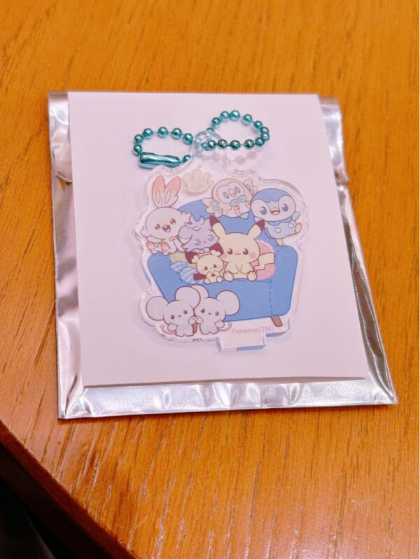 Pokepiece 2Way Acrylic Keychain Secret F/S-M501 from japan Rare  Good condition