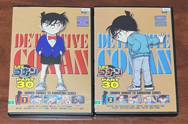 Detective Conan Part30 Vol.1 2 Dvd F/S-M501 from japan Rare  Good condition