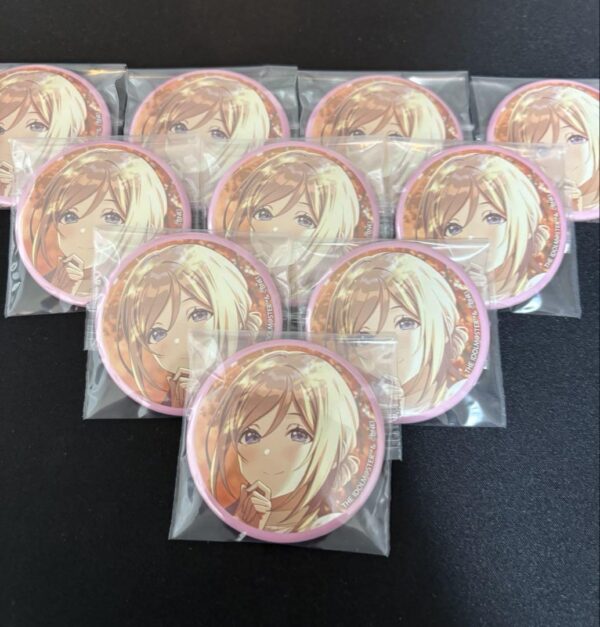 School Idolmaster Himesaki Rinami Beginner Performance Commemoration Can Badge