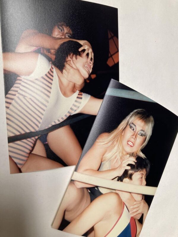 Women'S Professional Wrestling Raw Photo Condor Saito 2-Piece Set F/S-M501 from