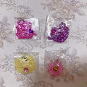 Precure Secret Jewelry Charm Wandaful 4 Items F/S-M501 from japan Rare  Good con