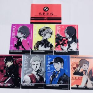 Persona 3 Clear Card Set Of 8 F/S-M501 from japan Rare  Good condition