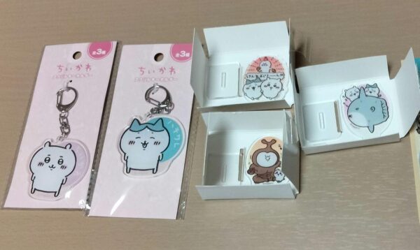 Chiikawa Acsta 5-Piece Set Of 100 Yen Stores