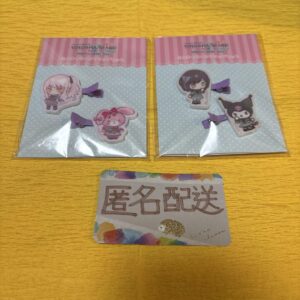 Proseca Sanrio Picture Name Mizuki Hair Clip Set F/S-M501 from japan Rare  Good