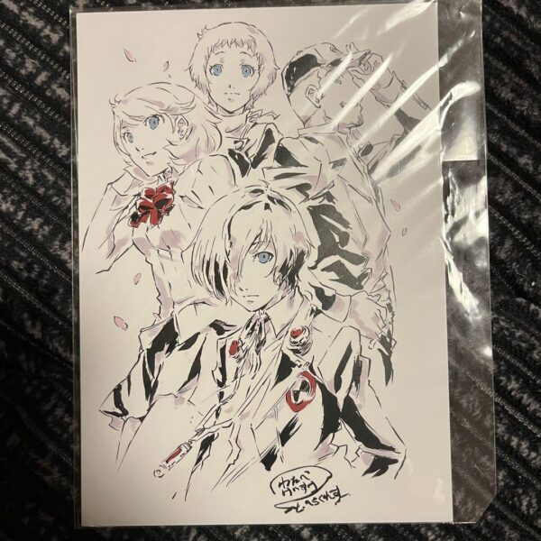 Persona 3 Movie Admission Bonus Postcard Persona3 The F/S-M501 from japan Rare