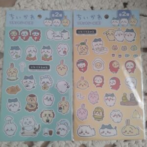 Chiikawa Seal Seria 2-Type Set