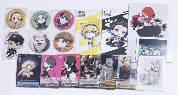 Persona 3 Reload P3R Goods Bulk Sale F/S-M501 from japan Rare  Good condition