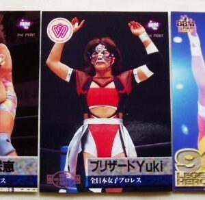 Saki Hasegawa Bbm All Japan Women'S Pro Wrestling Blizzard Yuki Card Trading F/S