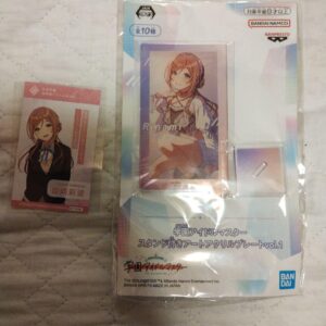 Gakuen Idolmaster Himesaki Rinami Acrylic Plate Card