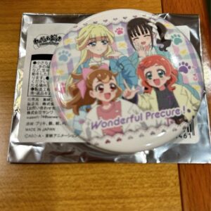 Wandafuru Precure Entetsu Department Store Wanpuri Can Badge Collection F/S-M501