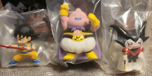 Dragon Balldaima Softitz Son Goku Majinbuu Gomer Set F/S-M503 from japan Rare  G