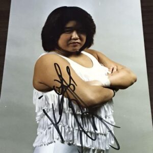 All Japan Women'S Pro Wrestling Tomoko Watanabe Photo F/S-M501 from japan Rare
