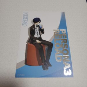 Persona 3 Reload Manekineko Postcard Main Character F/S-M501 from japan Rare  Go