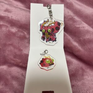 Digimon 100 Yen Store Acrylic Charm Key Chain Tentmon F/S-M503 from japan Rare