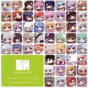 General Doujinshi For Men: Virtual Youtuber Vtuber Riku 100 Drawings / Koga Reji