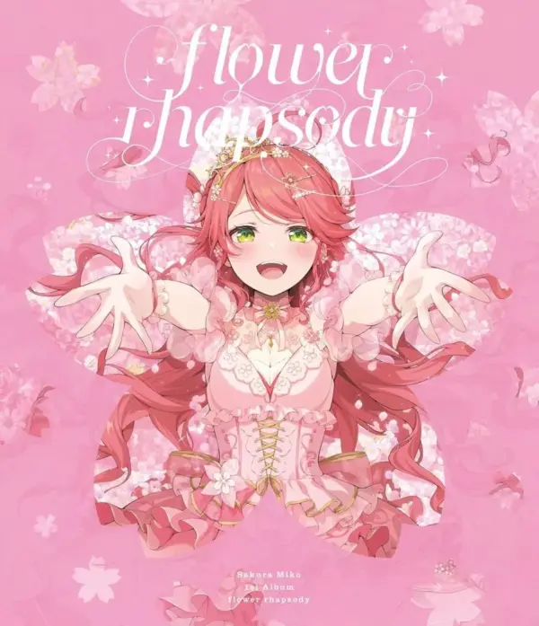 Anime Cd Hololive Production Sakura Miko / Flower Rhapsody Regular Edition F/S-M