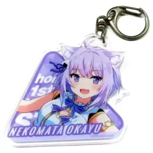 Miscellaneous Goods 15. Nekomata Oka Porridge Acrylic Keychain Non-Stop Story Ho
