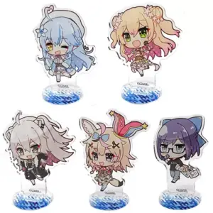 Acrylic Stand Panel Hololive 5Th Generation Friend A Chibi Character Illustratio