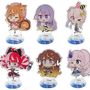 Acrylic Stand Panel Hololive Indonesia Chibi Character Illustration Figure 6 Pie
