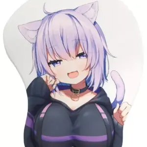 Mouse Pad, Single Item, Nekomata Okayuka, Original Boob Pad Drawn By Ksk-Sensei,