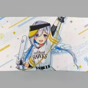 Miscellaneous Goods Amane Kanata Fukuoka Softbank Hawks Face Towel Virtual Youtu