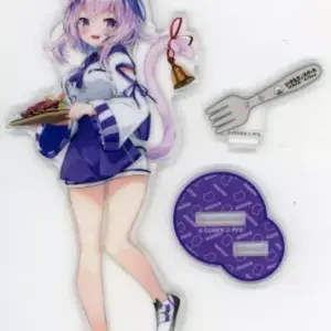 Acrylic Stand Panel Nekomata Okayumi Ikinari Steak Collaboration Virtual Youtube