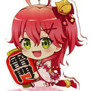 Miscellaneous Goods Sakura Miko Hololive Local Tokyo Kaminarimon Acrylic Stand K
