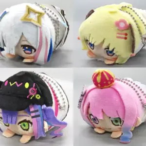 Set Of 4 Miscellaneous Goods Hololive Super Expo 2022 Mochikororin Plush Mascot