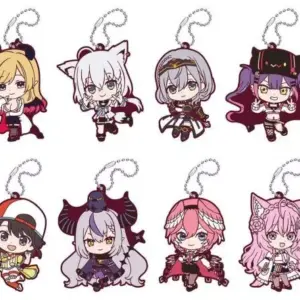 Set Of 8 Miscellaneous Goods Hololive Capsule Rubber Mascot Collection Vol. 4 F/